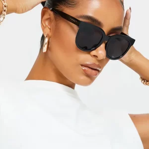 Black Glossy Sunglasses