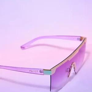 Lilac Gold Visor