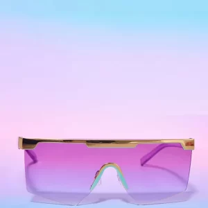 Lilac Gold Visor